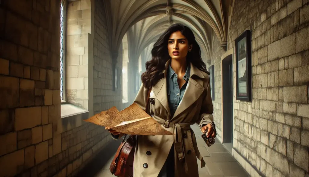 An Indo-American woman explores the Tower of London.